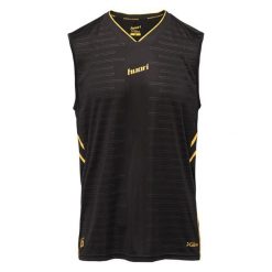 Tank top Huari Dunkey II. Czarne bielizna termoaktywna Huari, m, bez wzorów, bez ramiączek, na fitness i siłownię. Za 102.63 zł.