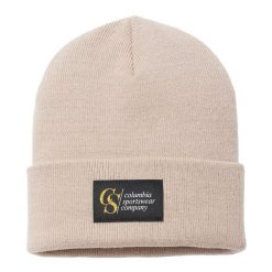 Czapka zimowa Columbia City Trek Heavyweight. Brązowe czapki zimowe Columbia, bez wzorów. Za 79.99 zł.
