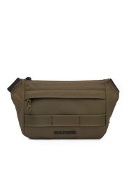 Tommy Hilfiger Saszetka nerka Th Colour Bumbag AM0AM13220 Zielony. Zielone saszetki i nerki Tommy Hilfiger, bez wzorów, z materiału. Za 239.99 zł.