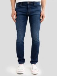 Jeansy męskie skinny niebieskie Deric 579. Niebieskie jeansy BIG STAR, l, z obniżonym stanem. W wyprzedaży za 199.99 zł.