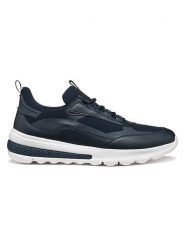 Geox Sneakersy "Spherica Actif" w kolorze granatowym rozmiar: 44. Niebieskie buty sportowe casual Geox, bez wzorów, z materiału, bez zapięcia. Za 260.99 zł.
