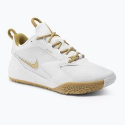 Buty siatkarskie Nike Zoom Hyperace 3. Białe buty do biegania Nike, bez wzorów, bez zapięcia, do biegania, nike zoom. Za 429.99 zł.