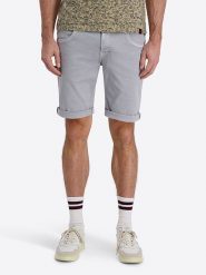 Timezone Szorty dżinsowe "Scotty" - Slim fit - w kolorze szarym rozmiar: W28. Szare szorty Timezone, bez wzorów, z jeansu, klasyczne. Za 131.43 zł.