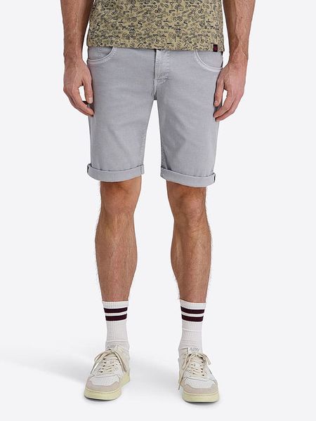Timezone Szorty dżinsowe "Scotty" - Slim fit - w kolorze szarym rozmiar: W38. Szare szorty Timezone, bez wzorów, z jeansu, klasyczne. Za 148.96 zł.