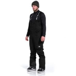 REHALL - DRIXX-R - Herren Wintersporthose. Czarne spodnie narciarskie i snowboardowe REHALL, m, bez wzorów, narciarskie. W wyprzedaży za 892.65 zł.