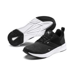 Buty do chodzenia męskie Puma Nrgy Comet. Białe buty do biegania Puma, bez wzorów, z materiału, bez zapięcia, do biegania. Za 409.99 zł.