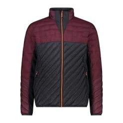 Kurtka puchowa CMP Unlimitech. Brązowe kurtki CMP, bez wzorów, z puchu, bez kaptura. Za 640.35 zł.