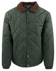 Przejściowa (Delikatnie Ocieplona) Kurtka Pikowana - Brave Soul - Ciemna Oliwka. Zielone kurtki Brave Soul, na jesień, m, bez wzorów, z materiału, bez kaptura. Za 235.00 zł.