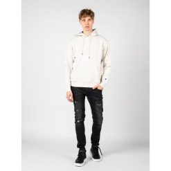 Bluza trekking męska Hoodie. Szare bluzy Champion, m, bez wzorów, z bawełny, bez kaptura. Za 166.00 zł.