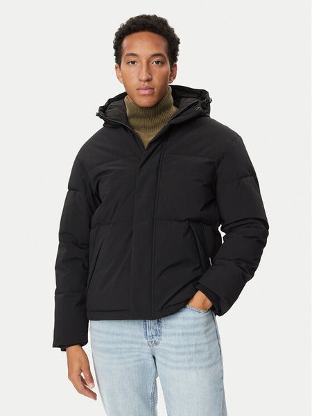 Jack & Jones Kurtka zimowa Soho 12298862 Czarny Regular Fit. Czarne kurtki Jack & Jones, na zimę, m, bez wzorów, z syntetyku, bez kaptura. Za 349.99 zł.