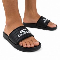 Klapki męskie sportowe O'NEILL KELSO SLIDER MEN LOW. Czarne klapki O'Neill, z materiału. Za 65.00 zł.