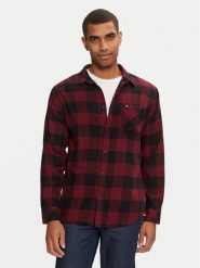 Quiksilver Koszula Buffalo Classic AQYWT03369 Bordowy Regular Fit. Czerwone koszule Quiksilver, m, bez wzorów, z bawełny, bez kołnierzyka, bez ramiączek. Za 199.99 zł.