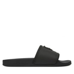 Klapki KARL LAGERFELD. Czarne klapki KARL LAGERFELD. Za 359.99 zł.