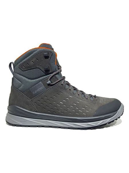 LOWA Skórzane botki trekkingowe "Malta GTX" w kolorze antracytowym rozmiar: 47. Czarne buty trekkingowe Lowa, bez wzorów, z gore-texu, bez zapięcia. Za 421.20 zł.