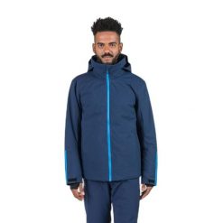 Kurtka narciarska Rossignol Strawpile. Niebieskie kurtki narciarskie i snowboardowe Rossignol, bez wzorów, narciarskie. Za 1,267.00 zł.