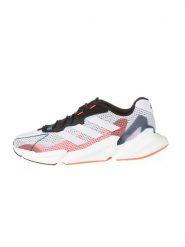 Adidas Sneakersy "X9000L4" w kolorze niebiesko-czerwonym rozmiar: 41 1/3. Czerwone buty sportowe casual Adidas, bez wzorów, bez zapięcia. Za 259.74 zł.