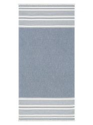 Egeria Chusta hammam "Pestemal" w kolorze niebiesko-kremowym rozmiar: 80x180 cm. Brązowe szaliki Egeria, bez wzorów, z bawełny. Za 26.99 zł.