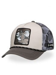 Capslab Czapka z daszkiem CL/TAJ6/1/PCT/TOM3 Szary. Szare czapki z daszkiem Capslab, bez wzorów, z bawełny. Za 129.99 zł.