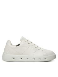 ECCO Sneakersy Street 720 52088401007 Biały. Białe buty sportowe casual ecco, bez wzorów, ze skóry, bez zapięcia. Za 889.99 zł.