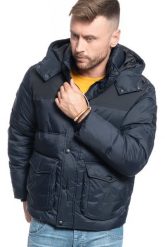 LEE PUFFER JACKET MĘSKA KURTKA ZIMOWA BLACK L86NSZ01 112122737. Czarne kurtki Lee, na zimę, l, bez wzorów, bez kaptura. Za 359.99 zł.