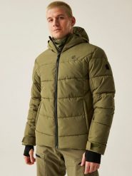 Dare 2b Kurtka narciarska "Camber II" w kolorze khaki rozmiar: XS. Brązowe kurtki narciarskie i snowboardowe Dare 2B, m, bez wzorów, narciarskie. Za 269.11 zł.