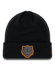 New Era Czapka Detroit Pack Tigers 60364210 Czarny. Czarne czapki zimowe New Era, bez wzorów, z materiału. Za 159.99 zł.