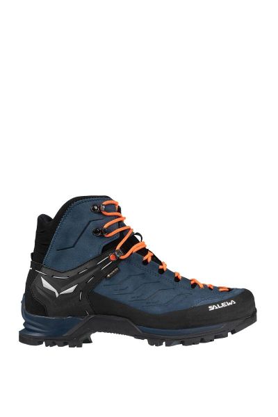 Buty trekkingowe wysokie męskie MTN Trainer Mid GTX. Brązowe buty turystyczne Salewa, bez wzorów, z gore-texu, bez zapięcia, wspinaczkowe, gore-tex. Za 986.32 zł.