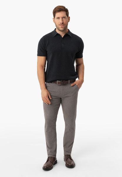 Bawełniane spodnie R-OLAF. Brązowe eleganckie spodnie Volcano, na co dzień, m, z bawełny, klasyczne. Za 179.99 zł.