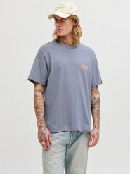 Jack & Jones Koszulka "Ormontauk" w kolorze niebieskim rozmiar: XL. Niebieskie bezrękawniki Jack & Jones, xl, bez wzorów, z bawełny, bez kołnierzyka, bez ramiączek. Za 69.91 zł.