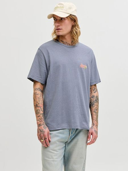Jack & Jones Koszulka "Ormontauk" w kolorze niebieskim rozmiar: S. Niebieskie bezrękawniki Jack & Jones, s, bez wzorów, z bawełny, bez kołnierzyka, bez ramiączek. Za 61.17 zł.