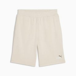 Spodenki sportowe męskie Puma ESS 2 COLOR NO.1 LOGO 10" TR 68471588. Brązowe krótkie spodenki sportowe Puma, m, bez wzorów, z bawełny. Za 108.13 zł.