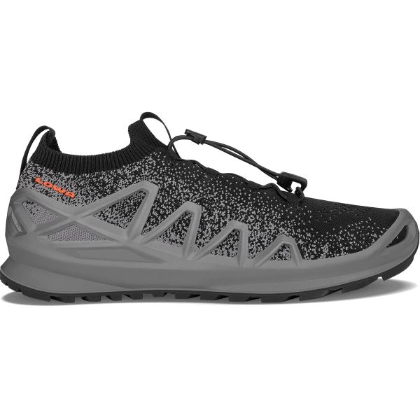 Buty trekkingowe męskie Lowa Fusion Low. Szare buty turystyczne Lowa, bez wzorów, z materiału, bez zapięcia, trekkingowe. Za 610.65 zł.