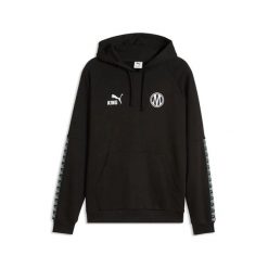 Bluza z kapturem OM 2026/27. Czarne bluzy z kapturem Puma, xl, bez wzorów, z materiału, z kapturem. Za 303.00 zł.
