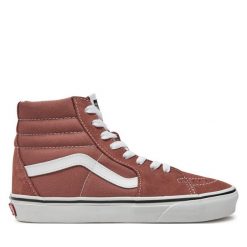 Tenisówki Vans. Brązowe trampki Vans, bez wzorów, bez zapięcia. Za 219.99 zł.