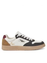 Aeronautica Militare Sneakersy 242SC235PL244 Brązowy. Brązowe buty sportowe casual Aeronautica Militare, bez wzorów, ze skóry, bez zapięcia. Za 349.99 zł.