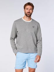 Chiemsee Bluza w kolorze szarym rozmiar: 3XL. Szare bluzy Chiemsee, xl, bez wzorów, z bawełny, bez kaptura. Za 106.13 zł.