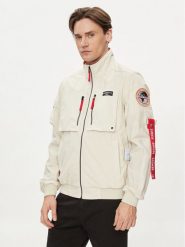 Aeronautica Militare Kurtka bomber 241AB2152CT3260 Écru Regular Fit. Kurtki Aeronautica Militare, m, bez wzorów, z bawełny, bez kaptura. Za 1,039.00 zł.