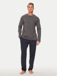 Emporio Armani Underwear Piżama 111791 4F567 28844 Szary Regular Fit. Szare piżamy Emporio Armani Underwear, m, bez wzorów, z bawełny, bez ramiączek. Za 679.99 zł.