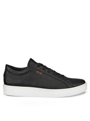 ECCO Sneakersy Soft 60 M 58240401001 Czarny. Czarne buty sportowe casual ecco, bez wzorów, ze skóry, bez zapięcia. Za 509.99 zł.