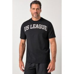 Męska T-shirt FLEXNAMIC® fitness rękaw 1/2 nadruk do roz. 7 XL. Czarne bluzki z długim rękawem JAY-PI, m, bez wzorów, z bawełny, bez kołnierzyka, bez ramiączek. Za 139.99 zł.