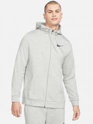 Nike Kurtka sportowa w kolorze szarym rozmiar: XL. Szare kurtki outdoor i hardshell Nike, xl, bez wzorów, bez kaptura, outdoorowe. Za 212.30 zł.
