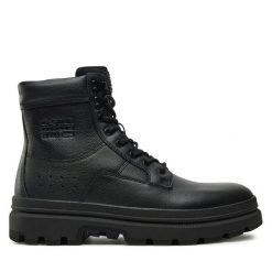 Kozaki G-Star Raw. Czarne kozaki G-Star Raw, bez wzorów, bez obcasa, bez zapięcia. Za 419.99 zł.