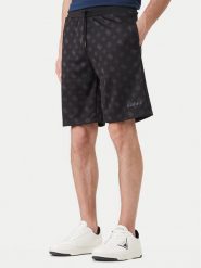 Guess Szorty sportowe Z6GD03 K2851 Czarny Regular Fit. Czarne krótkie spodenki sportowe Guess, m, z aplikacjami, z syntetyku. Za 379.99 zł.