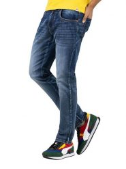 Timezone Dżinsy "ScottTZ" - Slim fit - w kolorze granatowym rozmiar: W33/L32. Niebieskie jeansy Timezone, l. Za 165.95 zł.