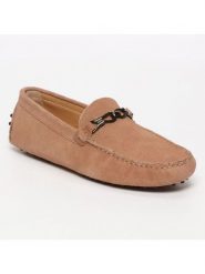 CHARLES & SMITH Skórzane mokasyny w kolorze beżowym rozmiar: 42. Brązowe botki sznurowane CHARLES & SMITH, bez wzorów, ze skóry, bez obcasa, bez zapięcia. Za 173.99 zł.