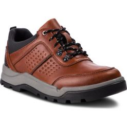 Półbuty CLARKS - Un Atlas LoGtx GORE-TEX 261369677 Dark Tan Lea. Eleganckie półbuty marki Clarks. W wyprzedaży za 389.00 zł.