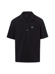 Fred Perry koszula z krótkim rękawem Mężczyźni Comfort Fit Bawełna szary, XXL. Szare koszule Fred Perry, m, bez wzorów, z bawełny, bez kołnierzyka, bez ramiączek. Za 649.95 zł.