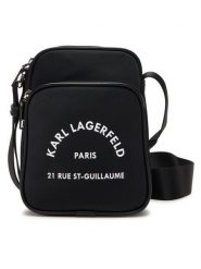 KARL LAGERFELD Saszetka A2M30230 Czarny. Czarne saszetki i nerki KARL LAGERFELD, bez wzorów, ze skóry. Za 439.99 zł.