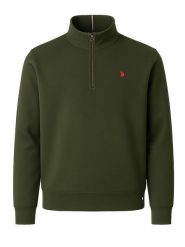 U.S. Polo Assn. Bluza w kolorze oliwkowym rozmiar: 3XL. Brązowe bluzy U.S. Polo Assn., s, bez wzorów, z bawełny, bez kaptura. Za 135.81 zł.