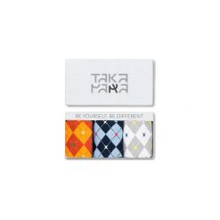 Zestaw prezentowy Fabryczna - Skarpetki łydki (3- pack). Skarpety marki Takapara. Za 95.00 zł.